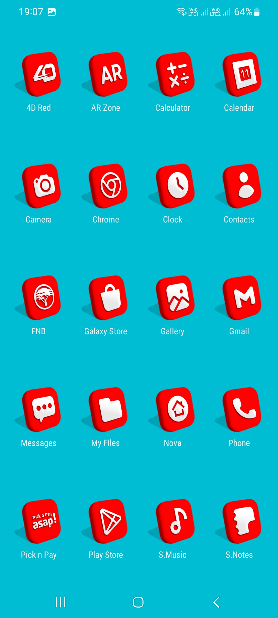 4D Red Icon Pack screenshot
